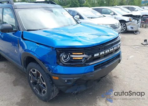 2022 Ford Bronco Sport Outer Banks z USA, uszkodzony, nr VIN 3FMCR9C61NRD46942